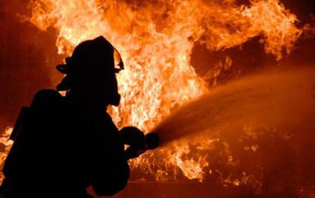 Yevlaxda kafedə yanğın - 1 nəfər xəsarət aldı