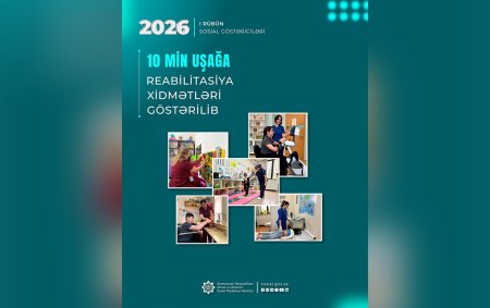 10 min uşağa reabilitasiya xidmətləri göstərilib