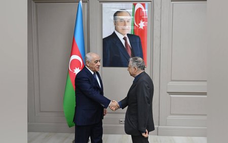 Əli Əsədov BMT Baş katibinin xüsusi elçisi ilə görüşüb